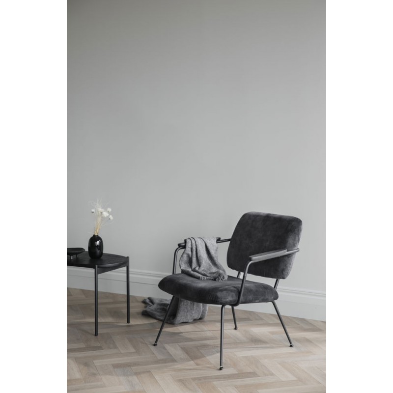 RO Prescott Lounge Chair Grey/Black